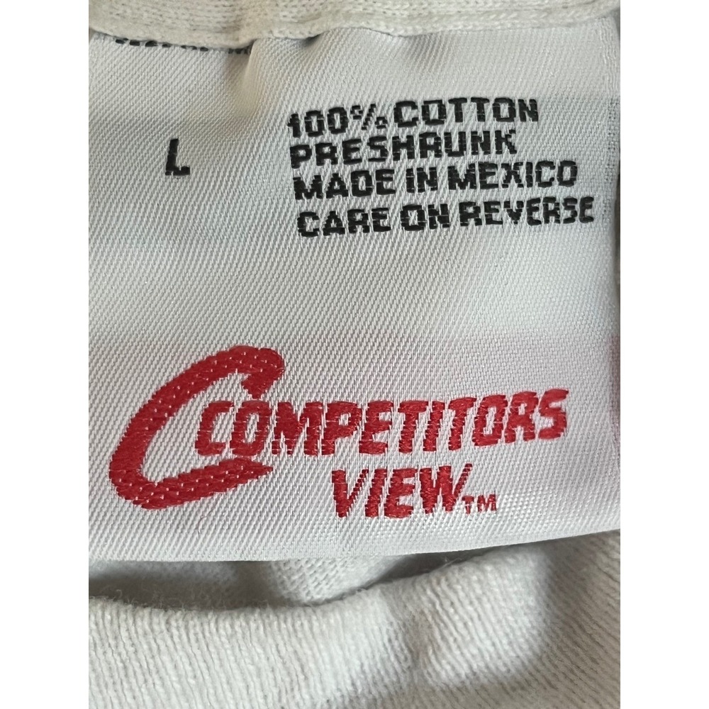 Vintage Dale Earnhardt NASCAR T-Shirt Competitors View Goodwrench Racing Size L - Picture 3 of 7
